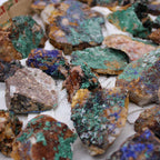Mostre de Minerale - Azurit Malachit (aprox. 20 bucăți)