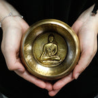 Set Vas Cântător Buddha Vindecător 10cm (min 500gm)