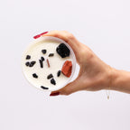 Lumânări Chakra cu Pietre Prețioase - Chakra Rădăcină