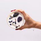 Lumânări Chakra cu Pietre Prețioase - Chakra Plexului Solar