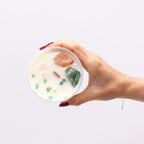 Lumânări Chakra cu Pietre Prețioase - Chakra Inimii