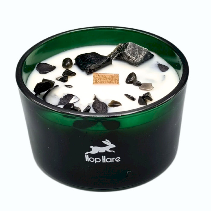 Hop Hare Lumânare cu Flori și Cristale - Cavalerul Săbiilor