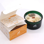 Hop Hare Lumânare cu Flori și Cristale - Leu