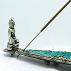 Suport Tibetan pentru Tămâie Buddha Frunză Lungă