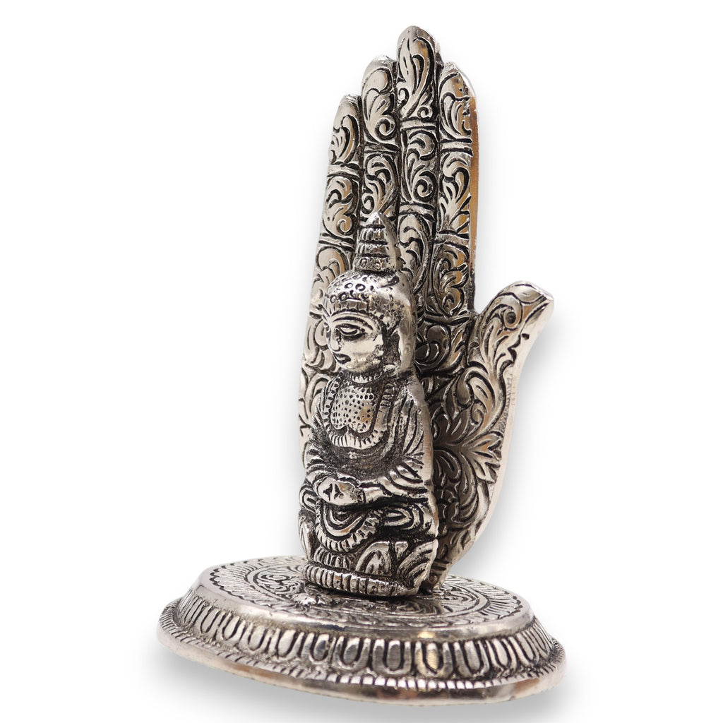 Suport pentru Tămâie Buddha în Formă de Mână 9cm