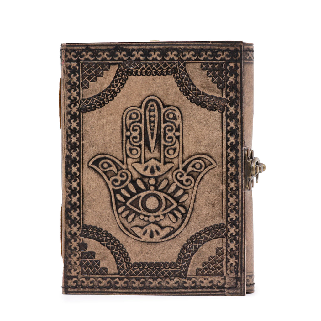 Hamsa - Agendă Esoterică - Gri Antic - 200 pagini - 17,12,3cm