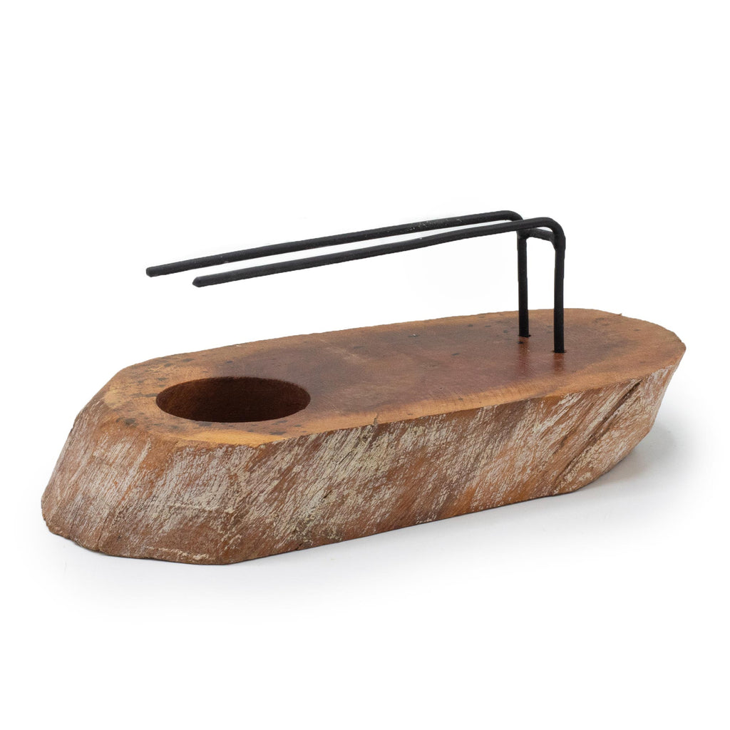 Suport Palo Santo - Lemn Gamel Alb Spălat