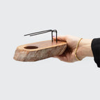 Suport Palo Santo - Lemn Gamel Alb Spălat