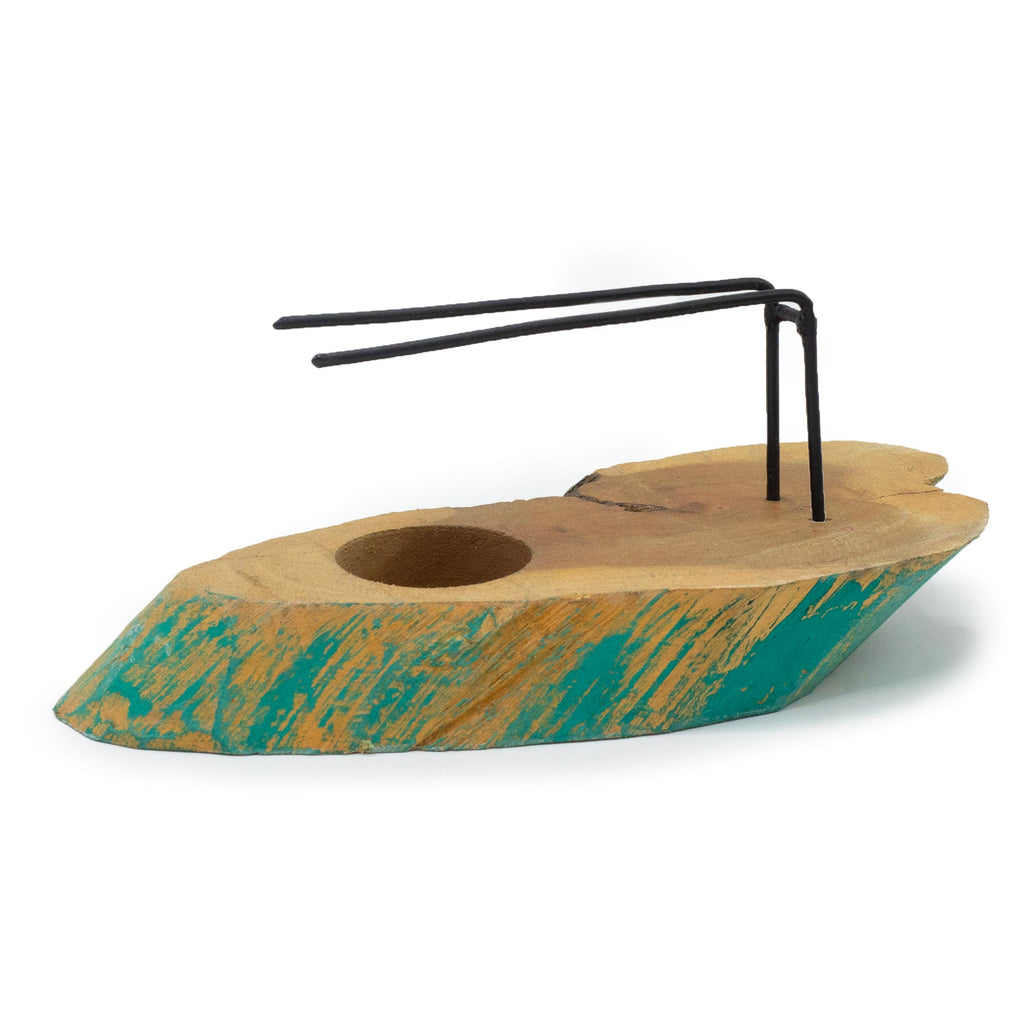 Suport Palo Santo - Lemn Gamel Verde Spălat