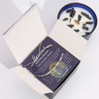 Lumânare cu Cristale și Brățară cu Pietre Prețioase pentru Zodia Gemeni