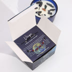 Lumânare cu Cristale și Brățară cu Pietre Prețioase pentru Zodia Fecioară