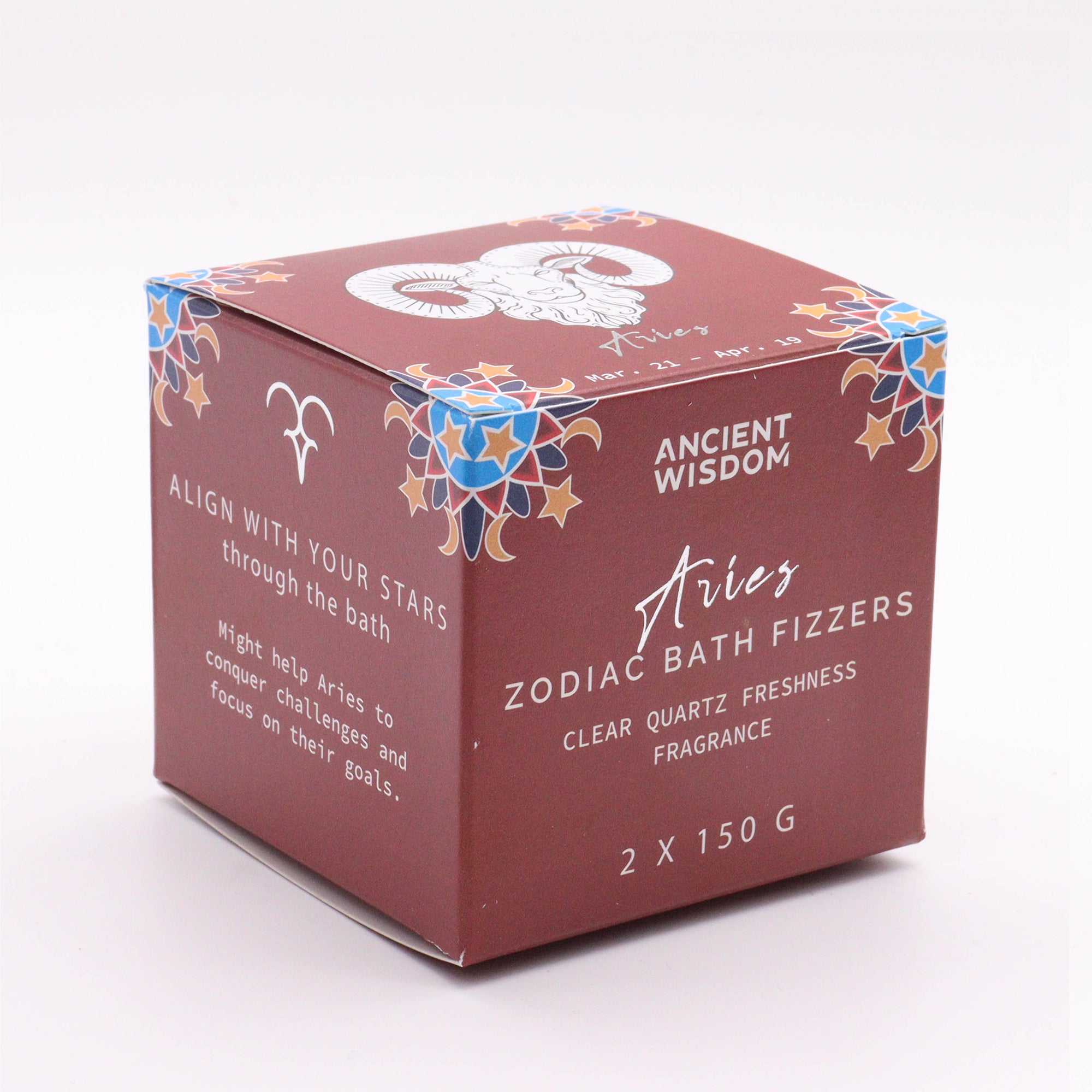 Set de Bombe de Baie Zodiac cu Horoscop - Berbec