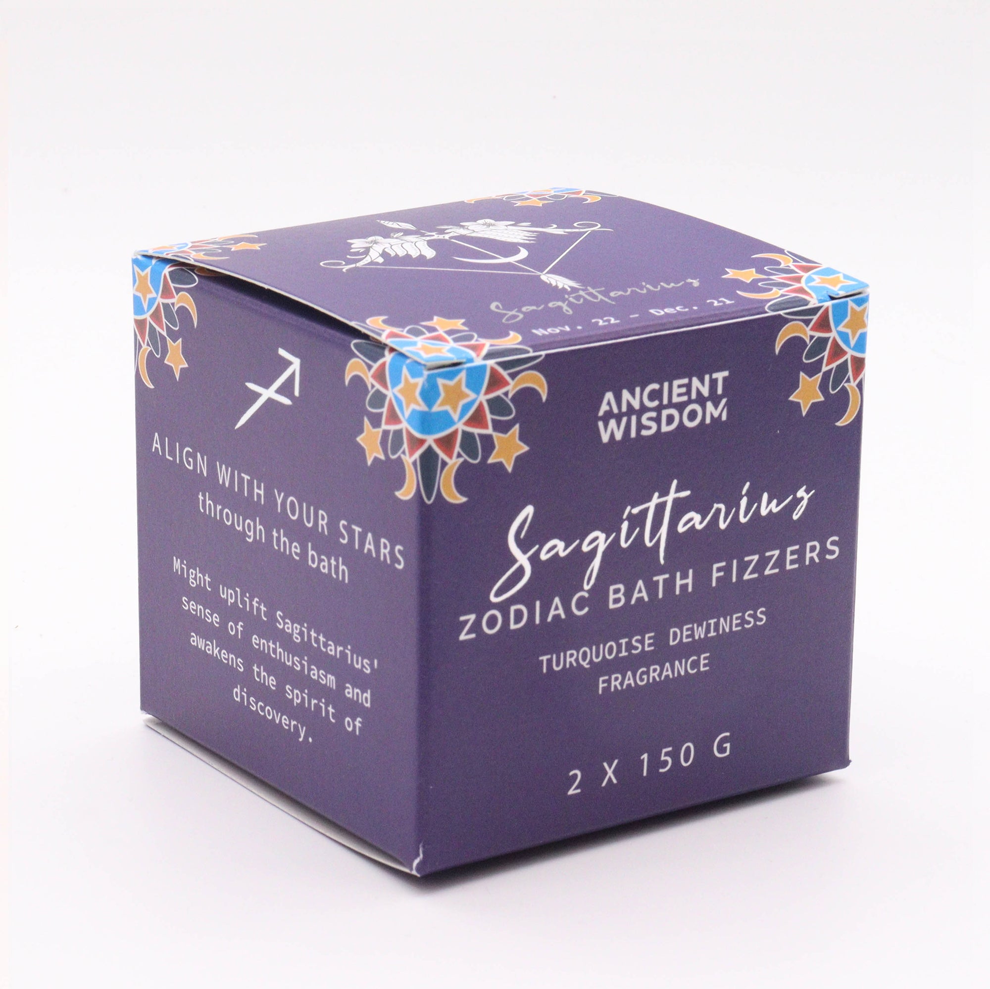 Set de Bombe de Baie Zodiac cu Horoscop - Săgetător