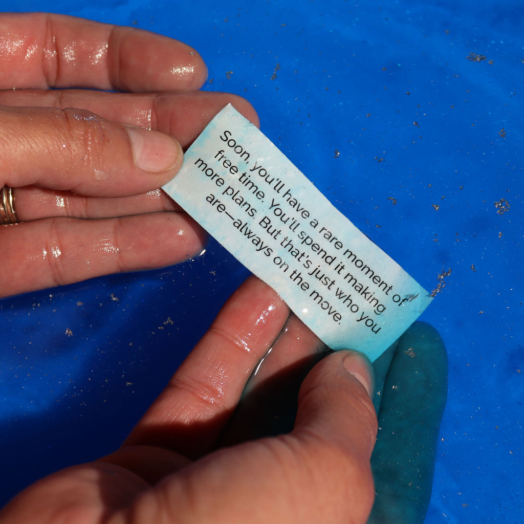 Set de Bombe de Baie Zodiac cu Horoscop - Vărsător