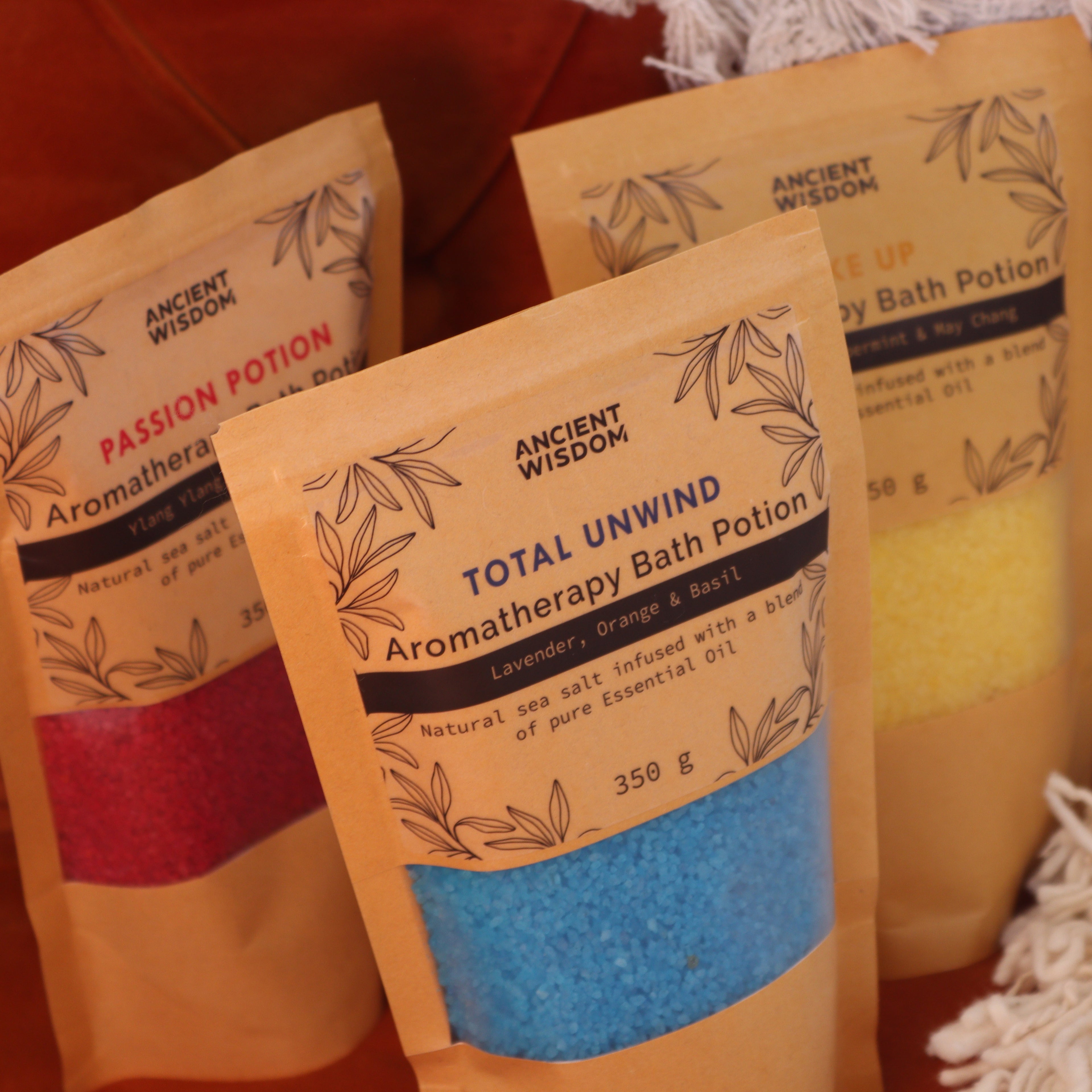 Sare de Baie Aromaterapie 350g - Căldură