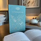 Jurnal de RecunoÇtință – 120 de pagini – Margine Aurie – Negru Intens cu Detalii Aurii