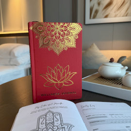 Jurnal de Bunăstare RoÇu – 120 de pagini – Mandala Çi Lotus Aurii
