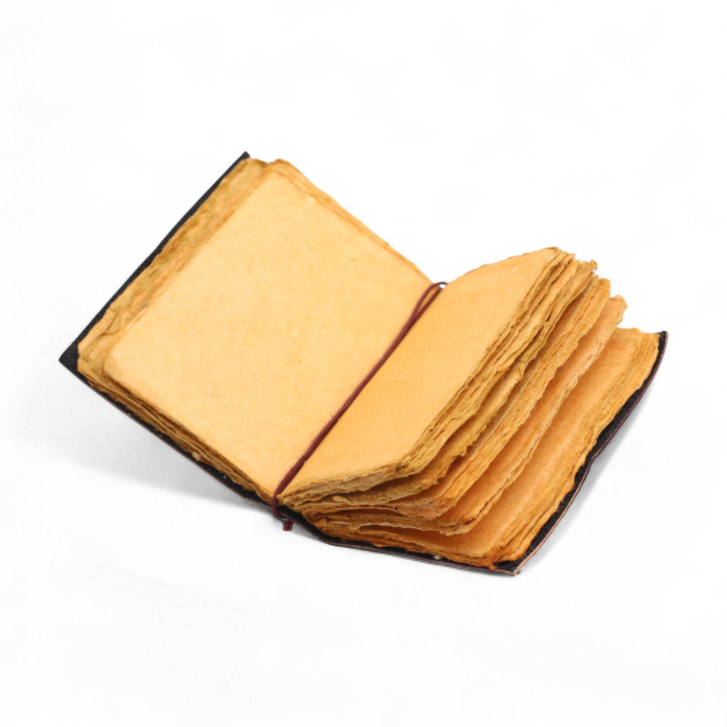 Agendă din Piele cu Margini Neregulate (12,9 cm) – Every Day May Not Be Good