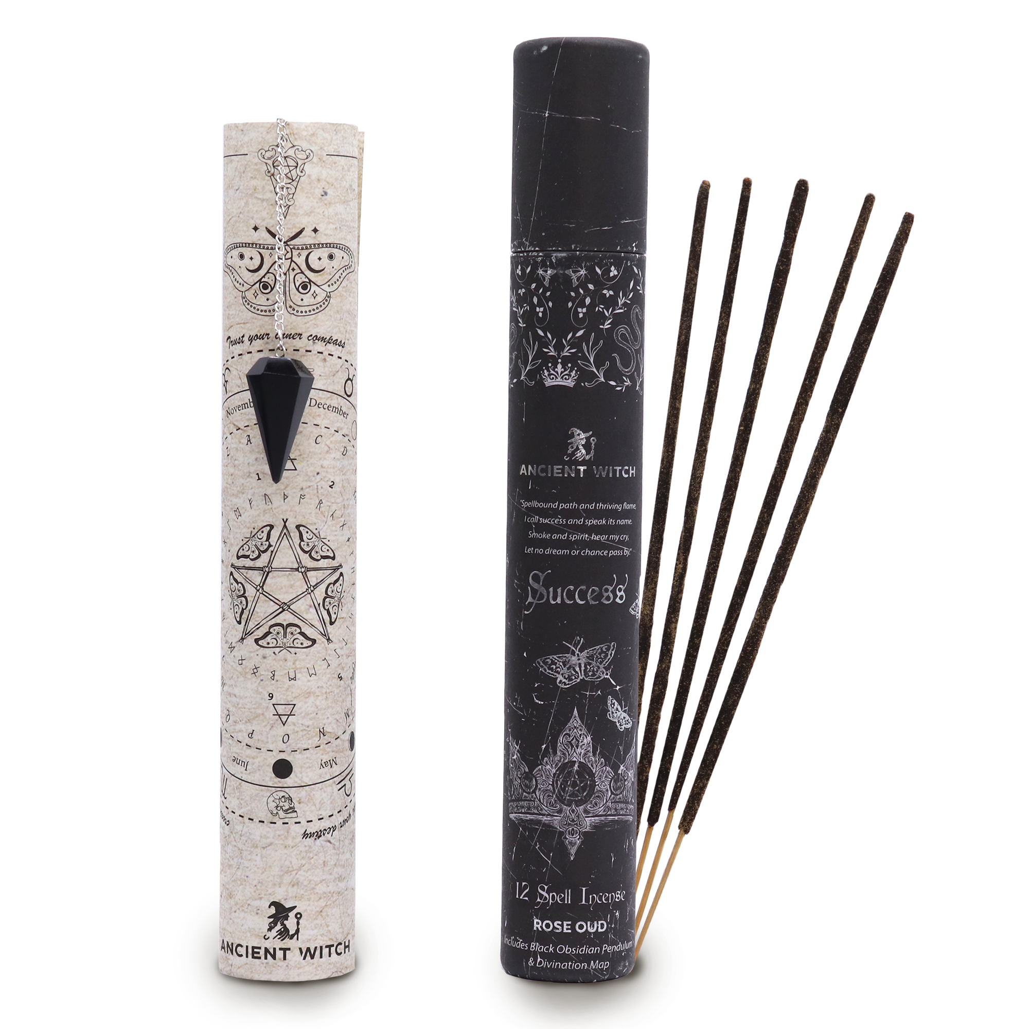 4x Tămâie pentru Vrăjile Vrăjitoarelor Antice – Succes – Pendul din Obsidian Negru (100,72 RON)