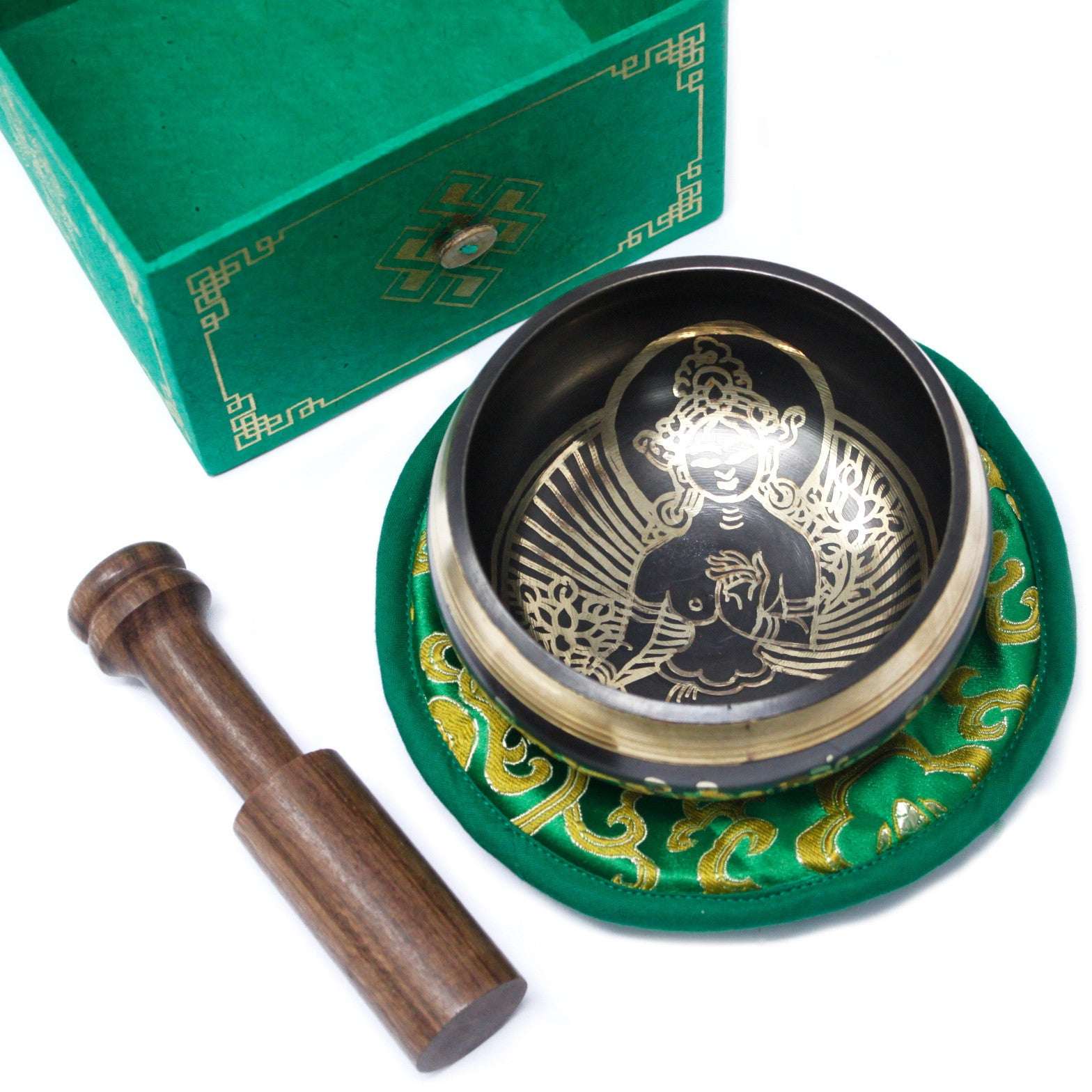 Set Vas Cântător Tara Verde 10cm (min 380gm)
