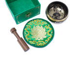 Set Vas Cântător Tara Verde 10cm (min 380gm)