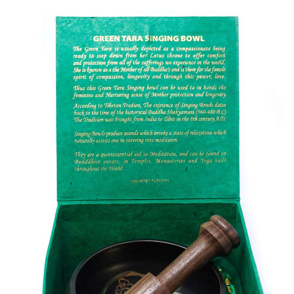Set Vas Cântător Tara Verde 10cm (min 380gm)