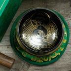 Set Vas Cântător Tara Verde 10cm (min 380gm)