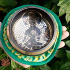 Set Vas Cântător Tara Verde 10cm (min 380gm)