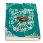 Agendă de Piele (13 cm) - Peace