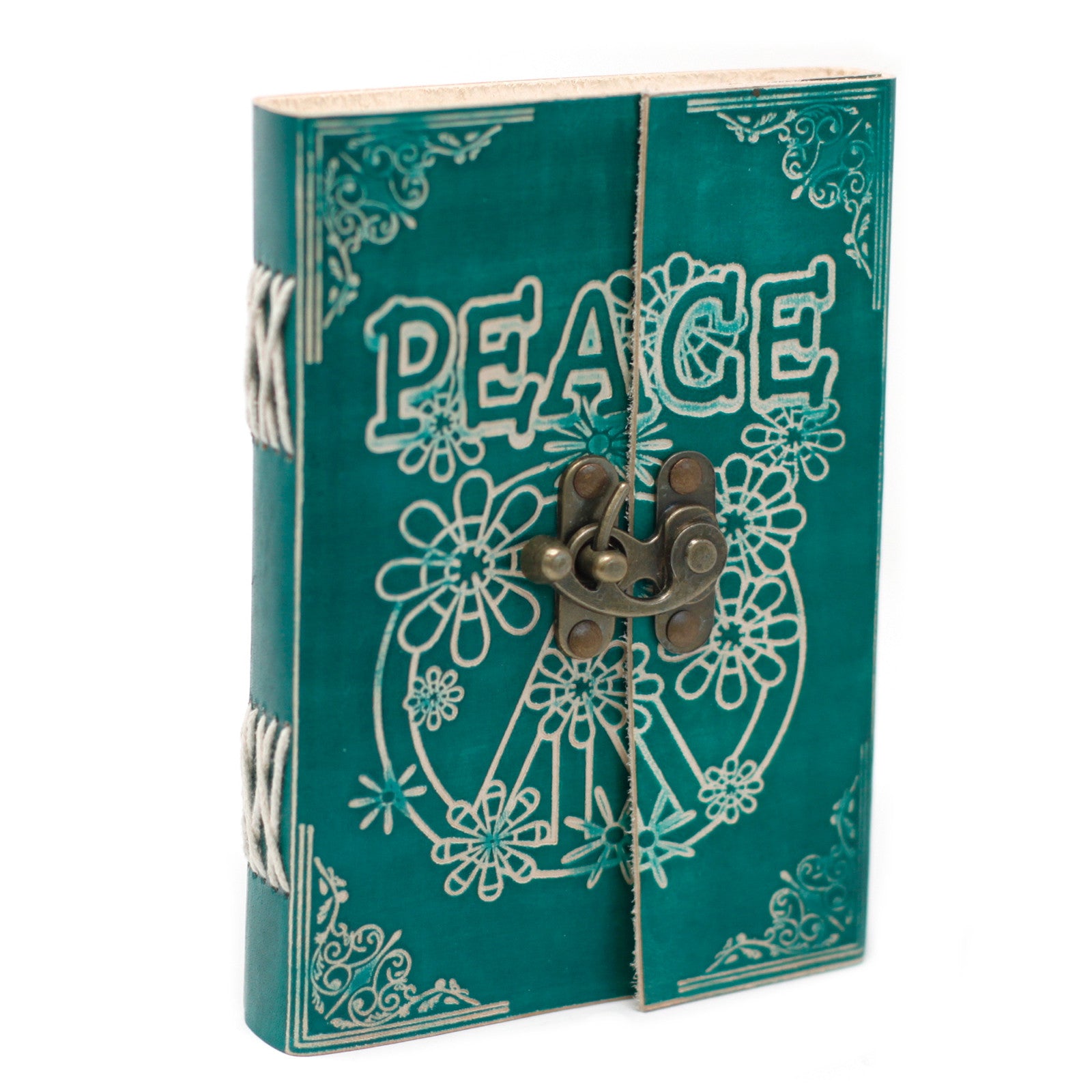 Agendă de Piele (13 cm) - Peace