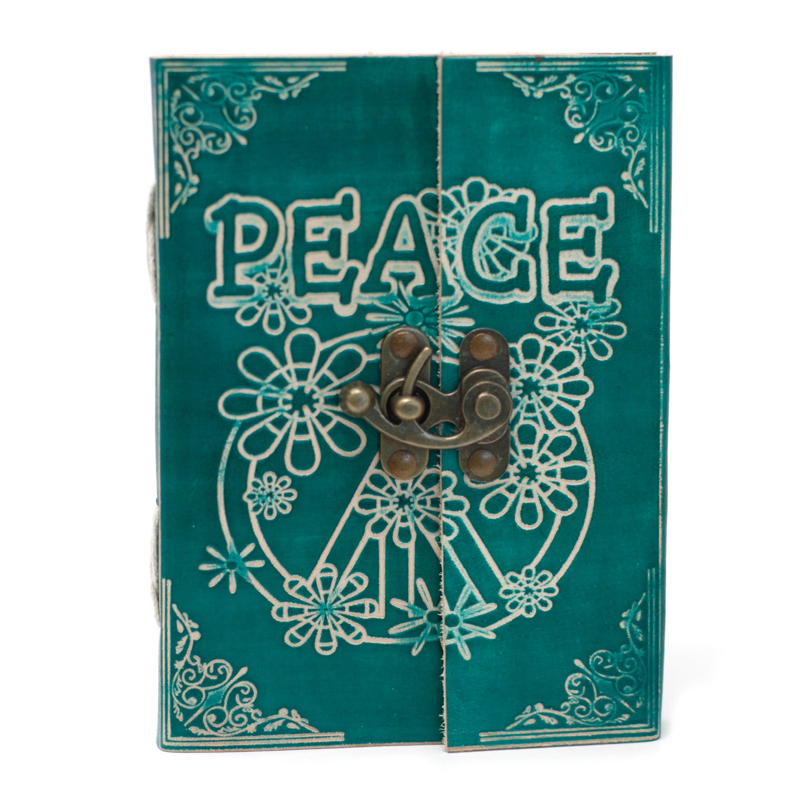 Agendă de Piele (13 cm) - Peace