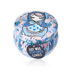 Lumânare Decorativă în Cutie - MatrioÇca - Dolly Blue