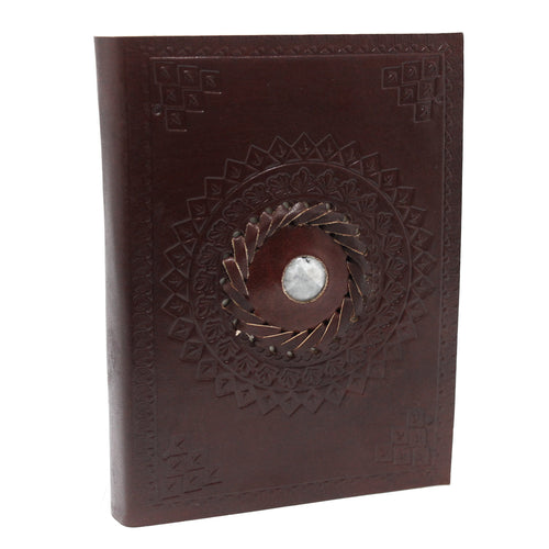 Agendă De Piele (12 cm) - Piatra Lunii