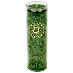 Aromatic Candle stearin 4th Chakra 100 hours -- 21x6.5 cm