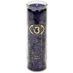 Aromatic Candle stearin 6nd Chakra 100 hours -- 21x6.5 cm