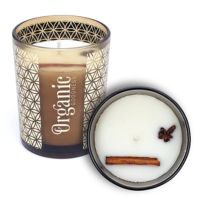 Organic Goodness scented candle Lemongrass & Spice -- 200g