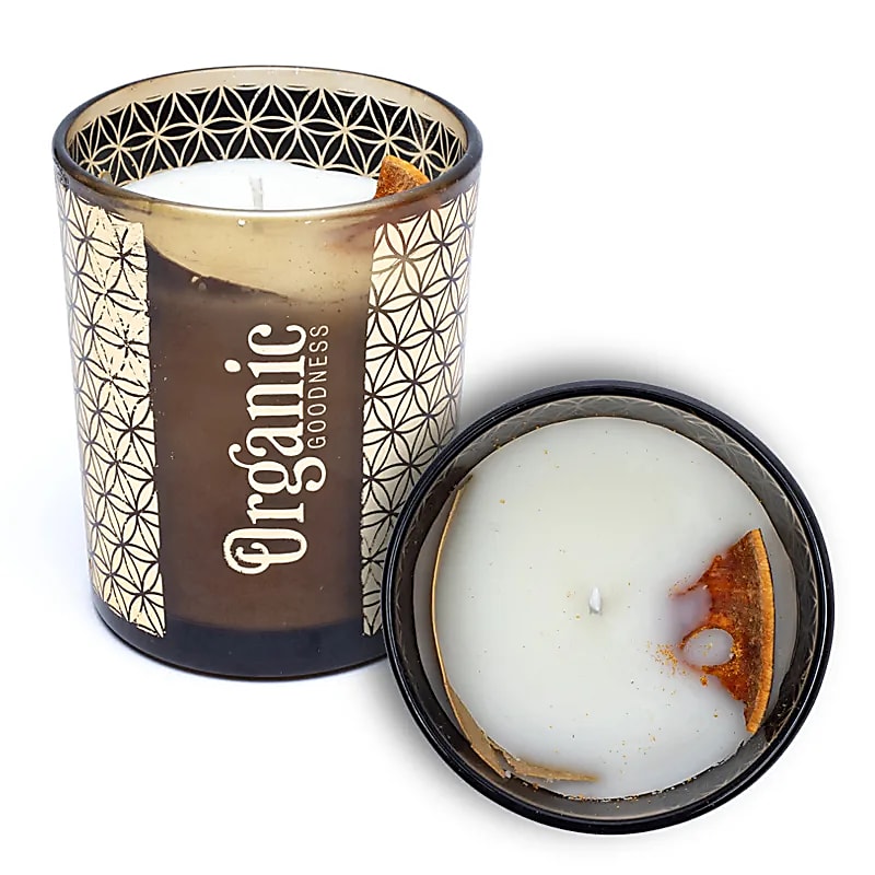 Organic Goodness scented candle Mandarin & Bay Leaf -- 200g