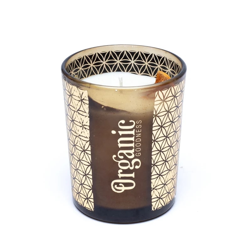 Organic Goodness scented candle Mandarin & Bay Leaf -- 200g