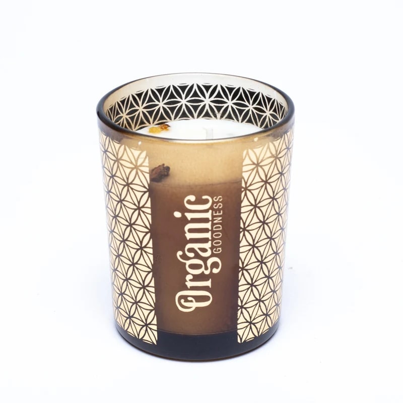 Organic Goodness scented candle Frankincense & Myrrh -- 200g