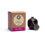 Fragrance cream Rose in rosewood jar -- 6g