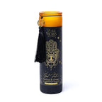 Manifestation candle Good Fortune in glass with tassel -- 300g