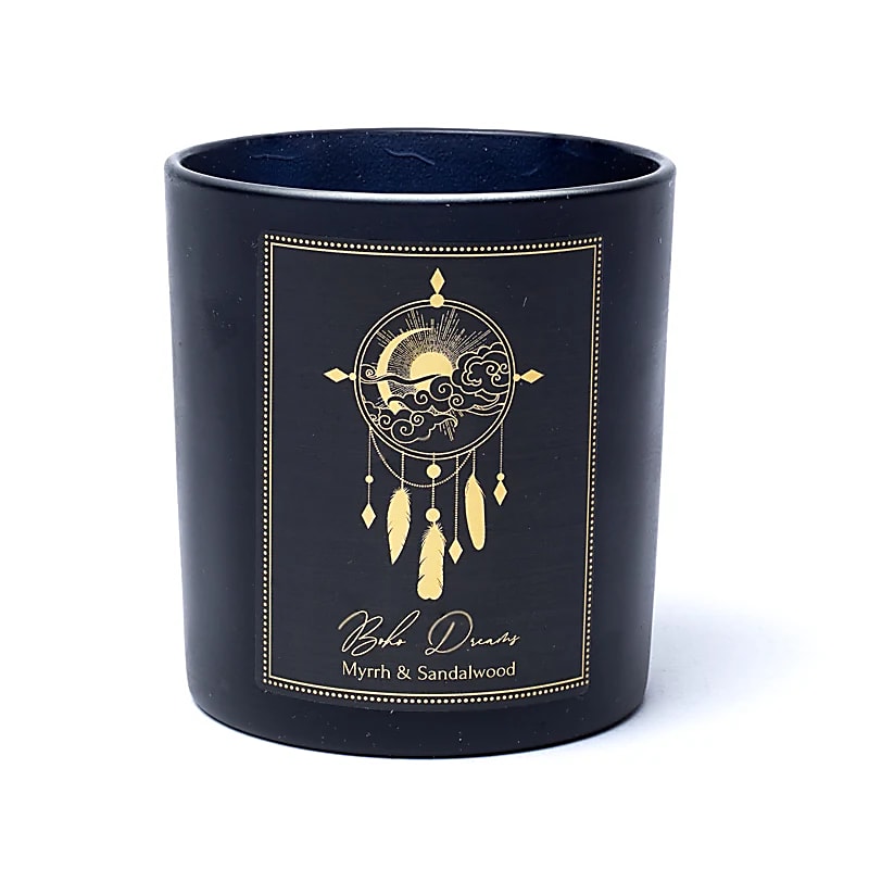 Manifestation candle Boho Dreams in glass -- 120g
