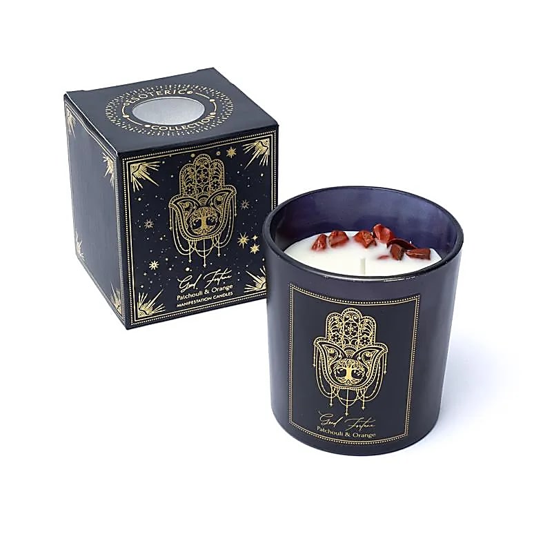 Manifestation candle Good Fortune in glass -- 120g