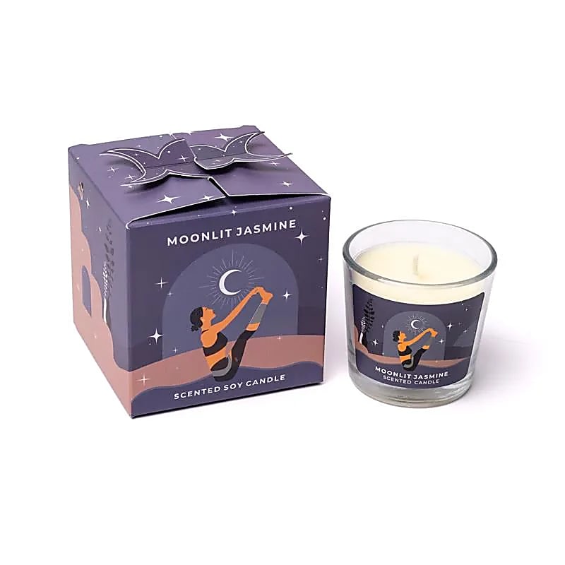 Moonshine Yoga soy wax candle Moonlit Jasmine -- 60g