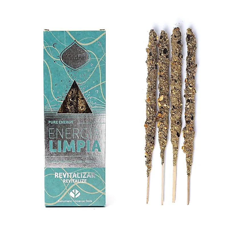 Sagrada Madre Pure Energy incense Revitalise -- ±22g