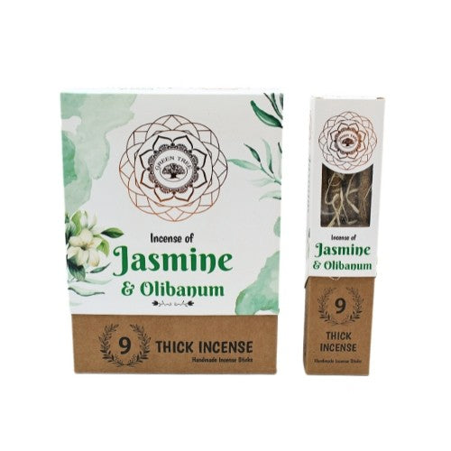 Green Tree Jasmine & Olibanum Botanical Incense