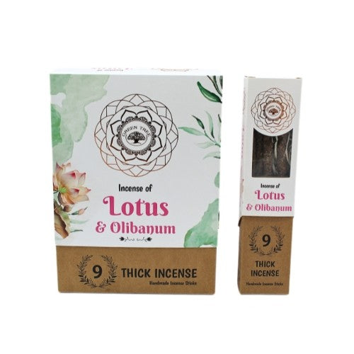 Green Tree Lotus & Olibanum Botanical Incense