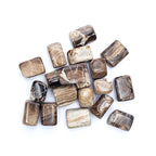 Brown aragonite tumbled stones A quality -- ±500g; ±2-3cm