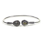Bracelet with labradorite -- ±6.5cm