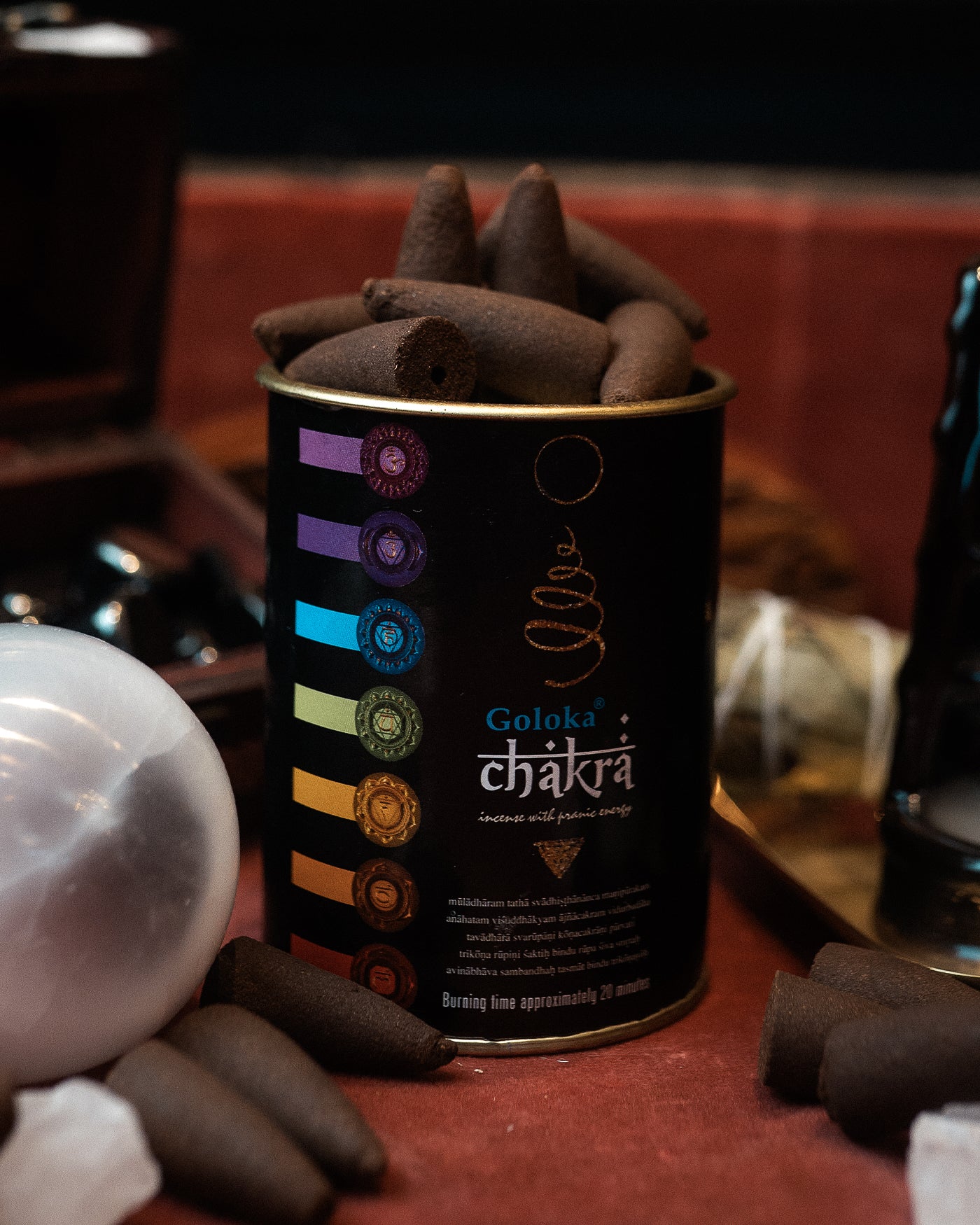 Conuri de Tămâie Backflow Goloka – Chakra
